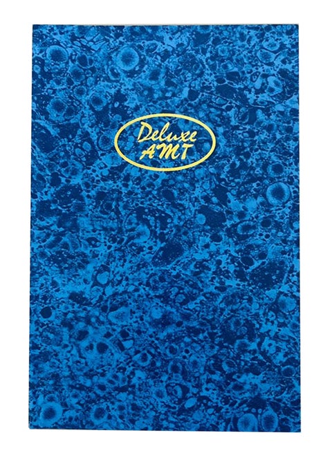 Ruled Manuscript/Register Book 4Qr, 192 Sheets Blue