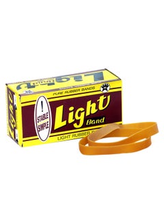 Light Rubber Band Size 88 Yellow 
