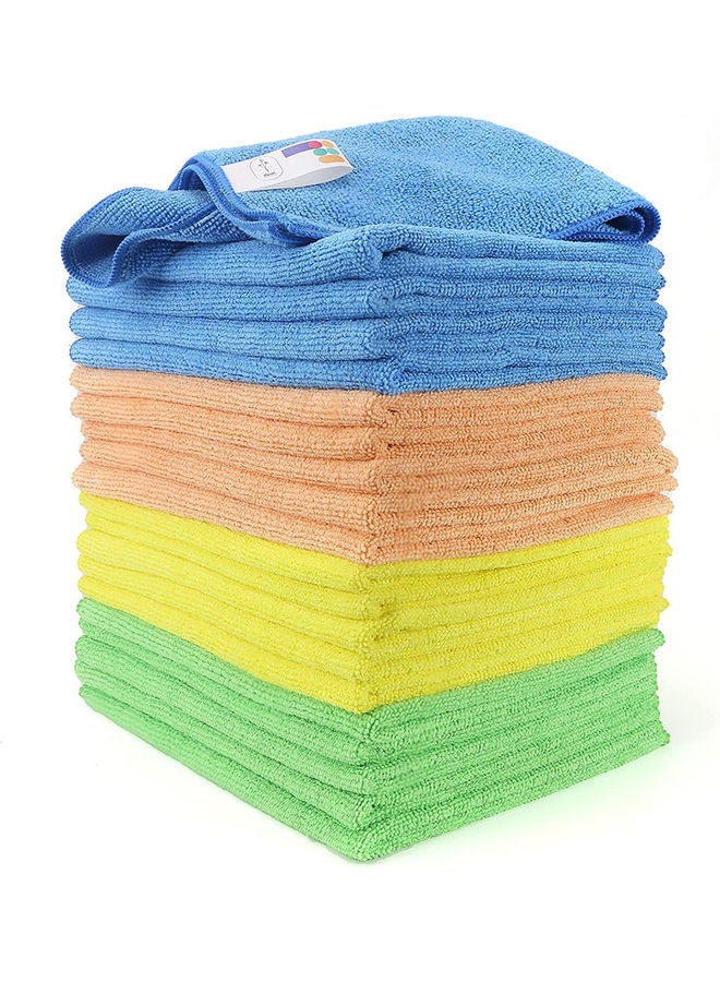 20 20 Planet CARE EVERYDAY Pack of 20 Microfiber Cleaning Cloth Multicolour 30x40centimeter  - Image 1