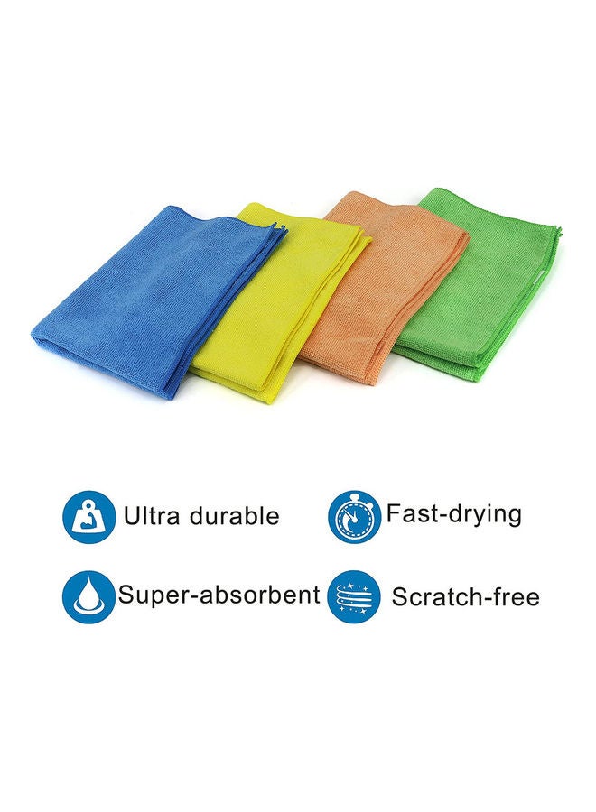 20 20 Planet CARE EVERYDAY Pack of 20 Microfiber Cleaning Cloth Multicolour 30x40centimeter  - Image 2