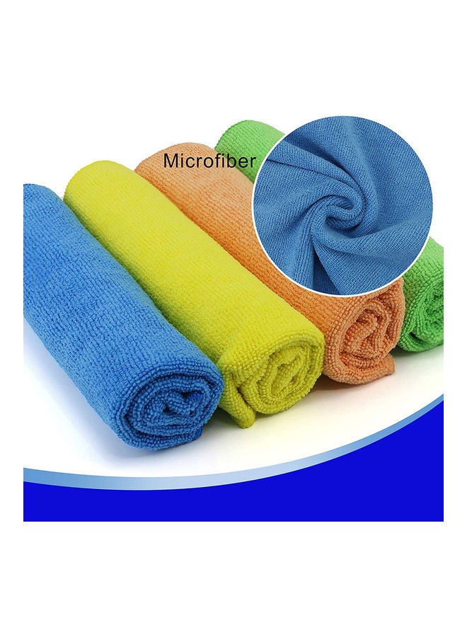 20 20 Planet CARE EVERYDAY Pack of 20 Microfiber Cleaning Cloth Multicolour 30x40centimeter  - Image 3