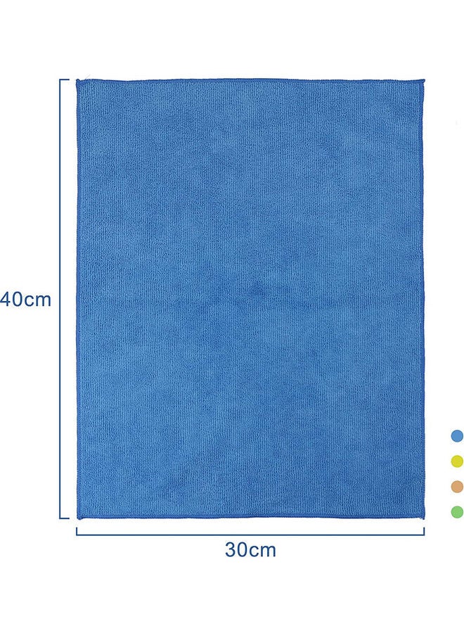 20 20 Planet CARE EVERYDAY Pack of 20 Microfiber Cleaning Cloth Multicolour 30x40centimeter  - Image 5