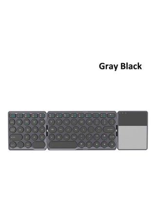 Bluetooth Keyboard With Touchpad For Windows/Android/IOS Black - v1630227553/N50533414A_1