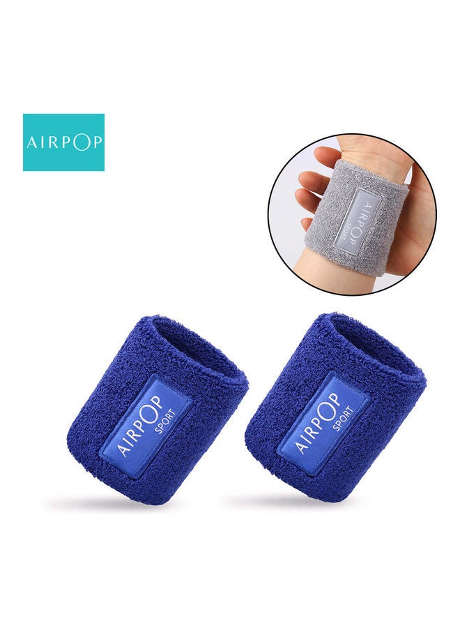 Airpop - Cotton Sweat-absorbent Wristband - Image 1