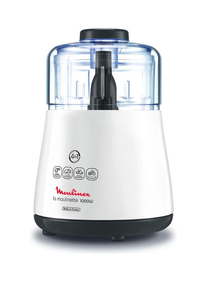 Moulinex - La Moulinette Dpa144 1000 Watt Chopper DPA144 White - Image 1