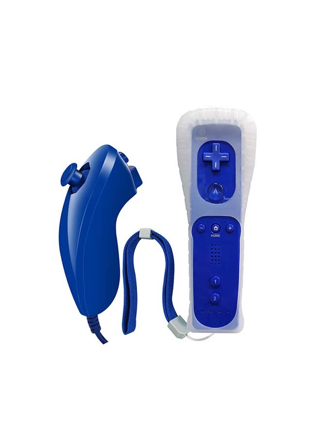 Mi VAZA WII Left And Right Straight Controller And Curved Controller With Silicone Sleeve And Hand Strap  - Image 1