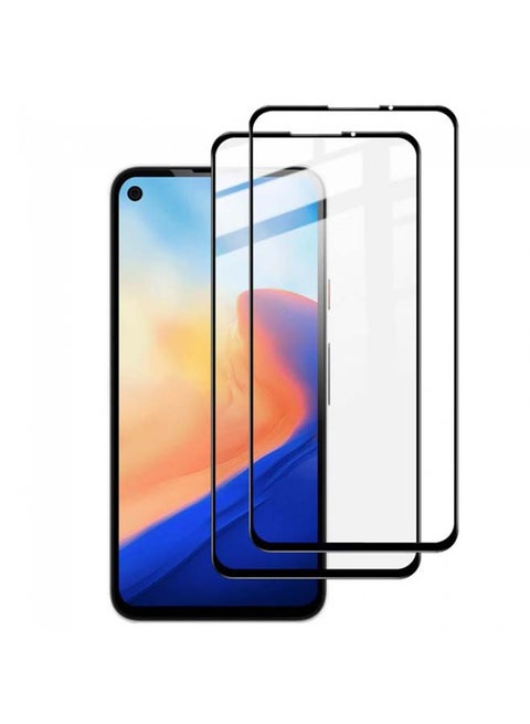 2-Pack 3D Tempered Glass Screen Protector For Google Pixel 5 Clear