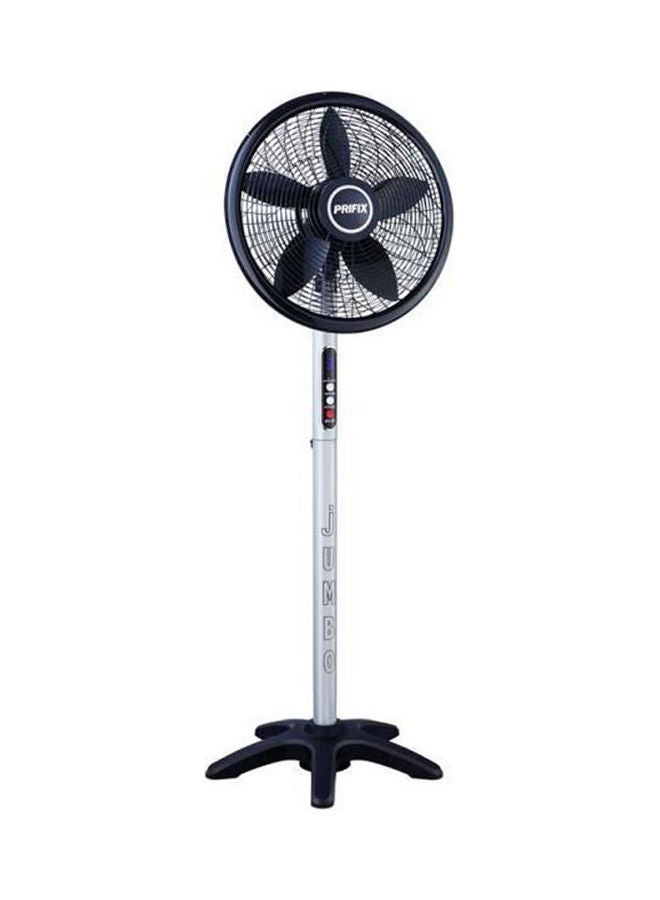 Prifix - Jumbo Stand Fan 21 Inch With Remote Control SFJ-211 Black - Image 1