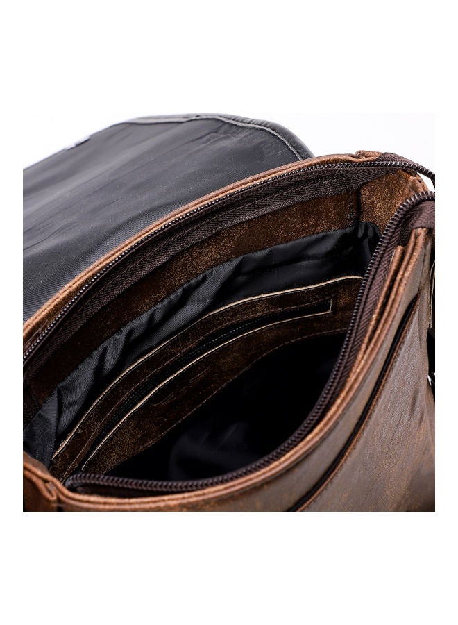 Crossland Adjustable Strap Crossbody Bag Coffee - Image 4