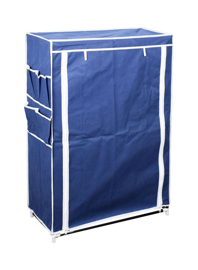 WT-EASYCARE 5-Tier Shoe Cabinet Shelf Closet With Nonwoven Fabric Cover Blue Black/Blue 61x30x89cm  - Image 3