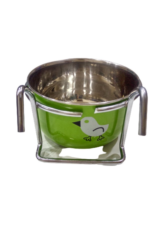 بادو وعاء للطيور من الفولاذ. - Image 1