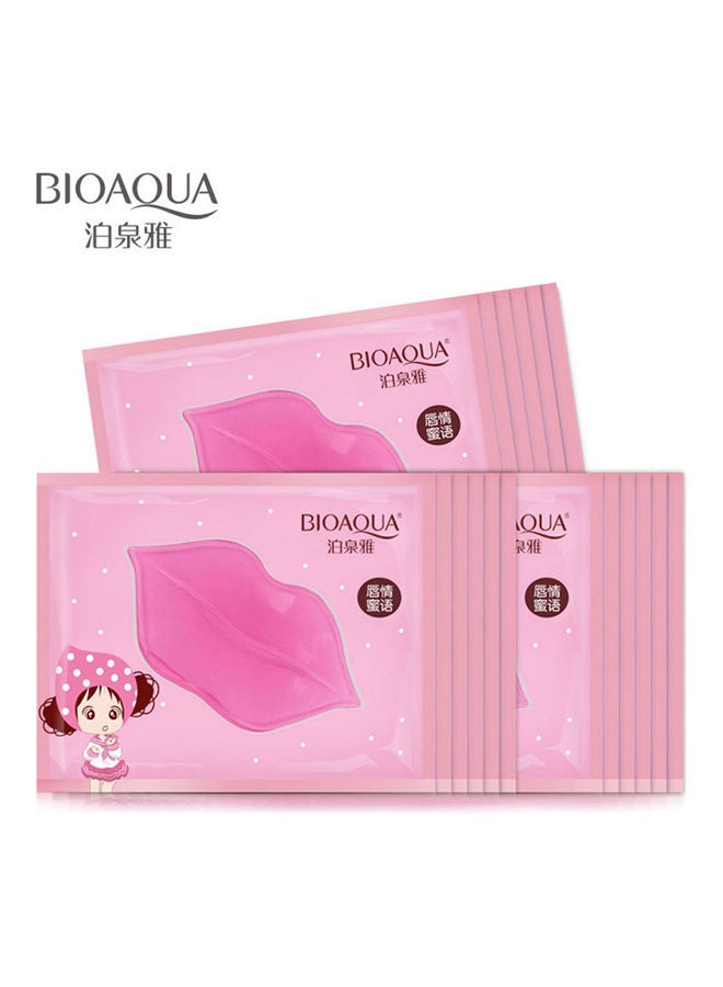 BIOAQUA - 10-Piece Plumper Collagen Nourishing Lip Mask Set Pink 8grams - Image 1