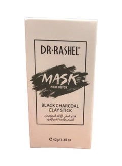DR. RASHEL Charcoal Purifying Clay Stick Mask Black Charcoal 42grams  - Image 1