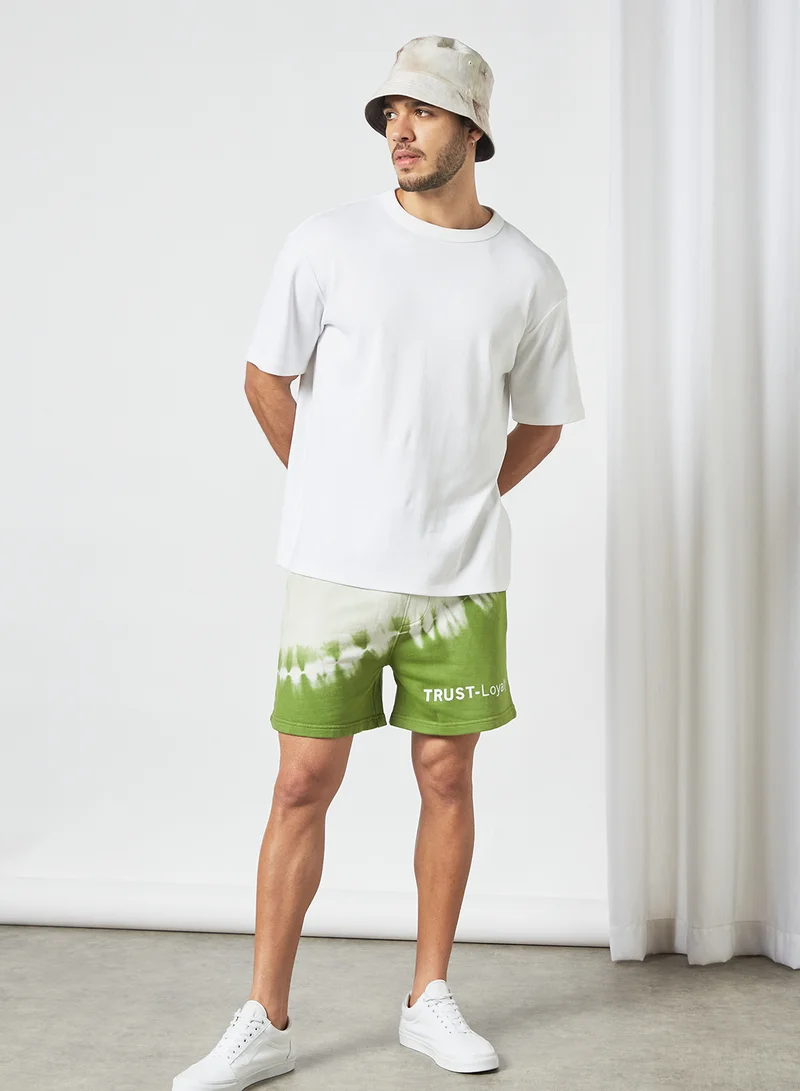 STATE 8 Tie-Dye Print Shorts