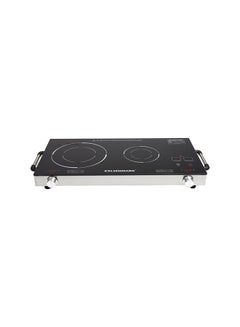 أولسنمارك موقد طبخ يعمل بالأشعة تحت الحمراء من شعلتين 3600 W OMIC2280S أسود  - Image 4