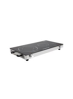 أولسنمارك موقد طبخ يعمل بالأشعة تحت الحمراء من شعلتين 3600 W OMIC2280S أسود  - Image 5
