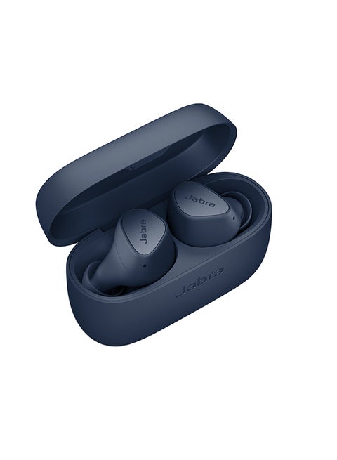 Elite 3 In Ear Wireless Bluetooth Earbuds – Noise Isolating True Wireless Buds with 4 Built-in Microphones for Clear Calls, Rich Bass, Customizable Sound, and Mono Mode Navy