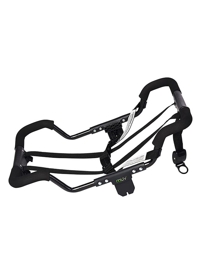 بيبي تريند أربطة تثبيت مقعد السيارة تناسب جميع المقاعد بلون أسود - Image 4