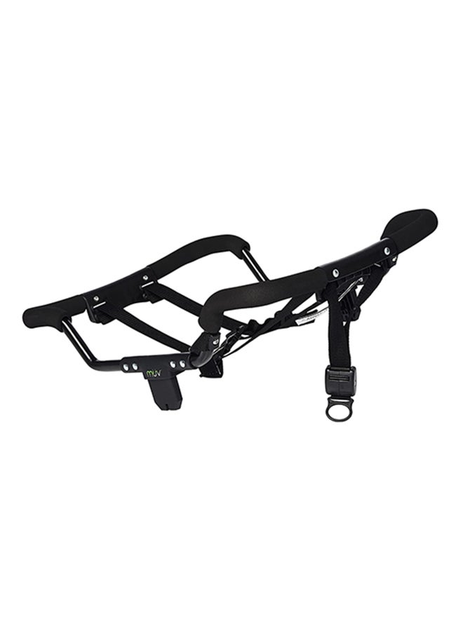 بيبي تريند أربطة تثبيت مقعد السيارة تناسب جميع المقاعد بلون أسود - Image 3