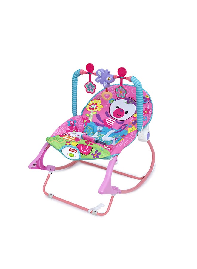 BABY PLUS Infant Toddler Rocker Rocking Chair Bouncer - Image 3