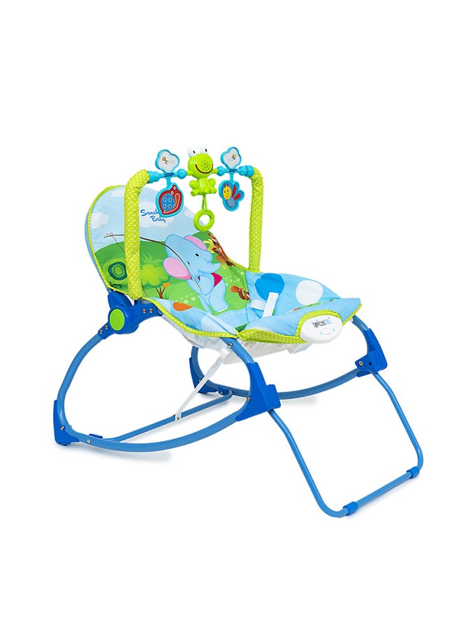BABY PLUS Infant Toddler Rocker Rocking Chair Bouncer - Image 2