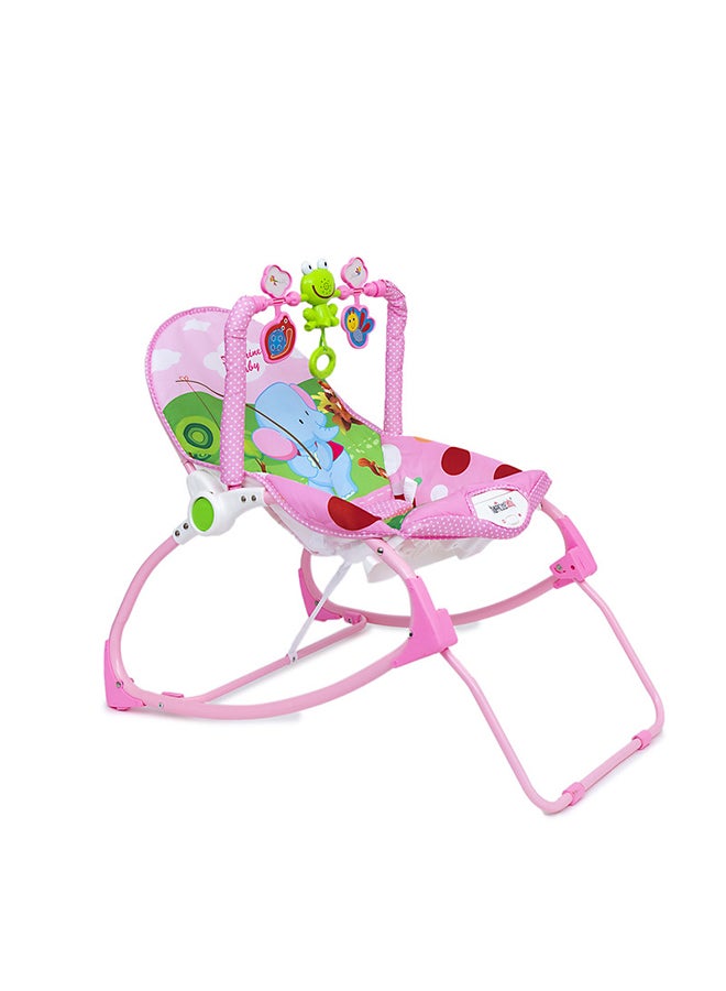 BABY PLUS Infant Toddler Rocker Rocking Chair Bouncer - Image 2