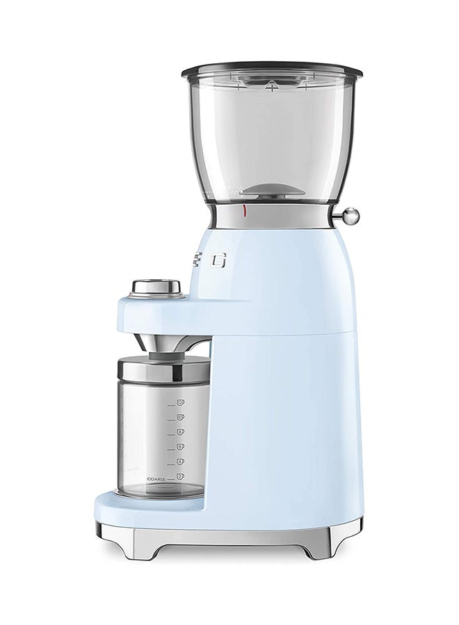 smeg 50’s Retro Style Coffee Grinder, 8 Functions for Up to 12 Cups 0.0 L 150.0 W CGF01PBUK Pastel blue  - Image 2