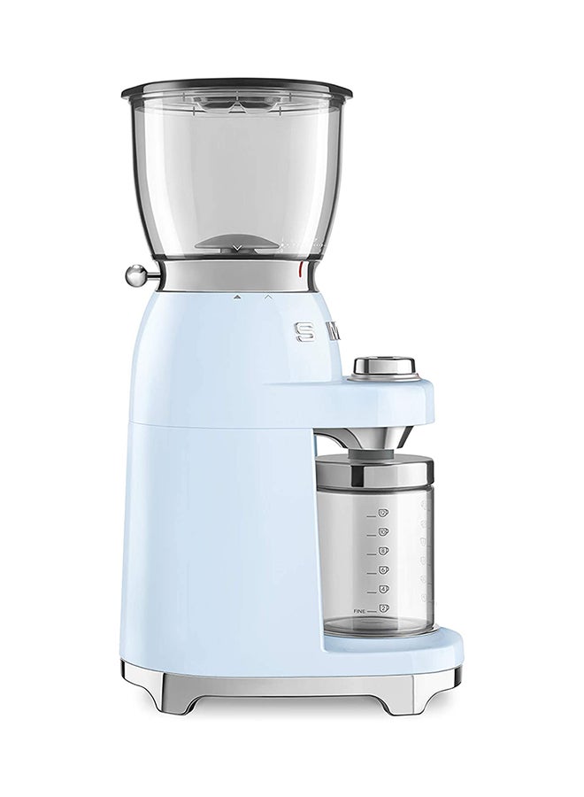 smeg 50’s Retro Style Coffee Grinder, 8 Functions for Up to 12 Cups 0.0 L 150.0 W CGF01PBUK Pastel blue  - Image 3