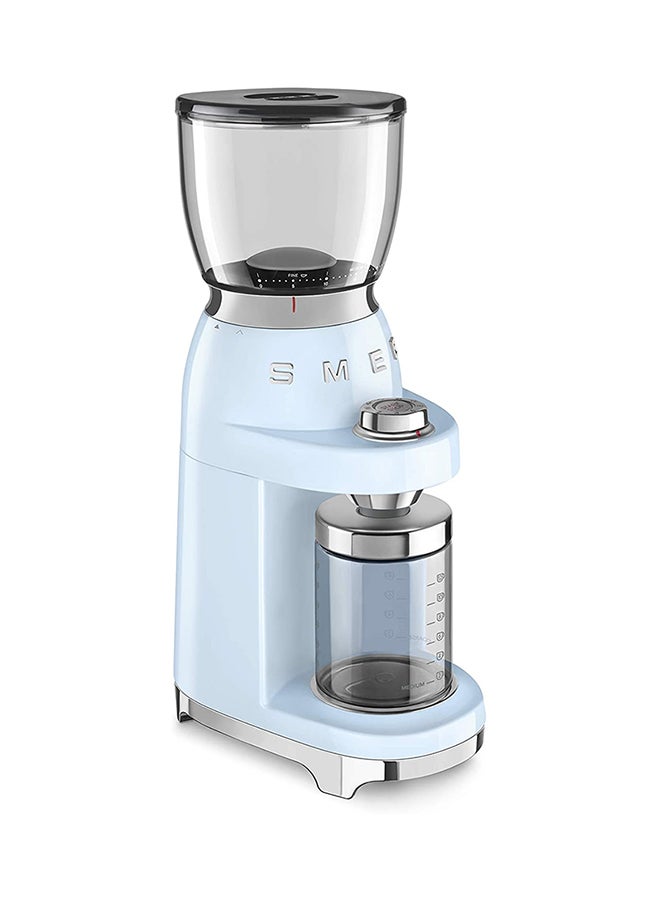 smeg 50’s Retro Style Coffee Grinder, 8 Functions for Up to 12 Cups 0.0 L 150.0 W CGF01PBUK Pastel blue  - Image 4