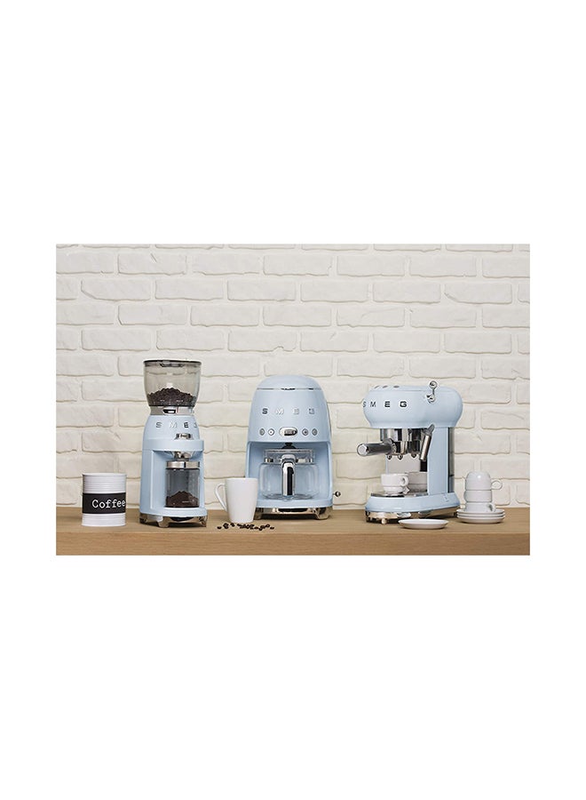 smeg 50’s Retro Style Coffee Grinder, 8 Functions for Up to 12 Cups 0.0 L 150.0 W CGF01PBUK Pastel blue  - Image 5