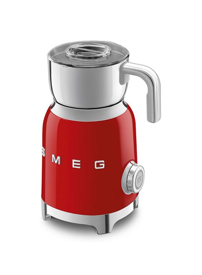 smeg - Retro 50's Style Automatic Milk Frother with 8 Functions 0.5 L 500.0 W MFF01RDUK Red - Image 1