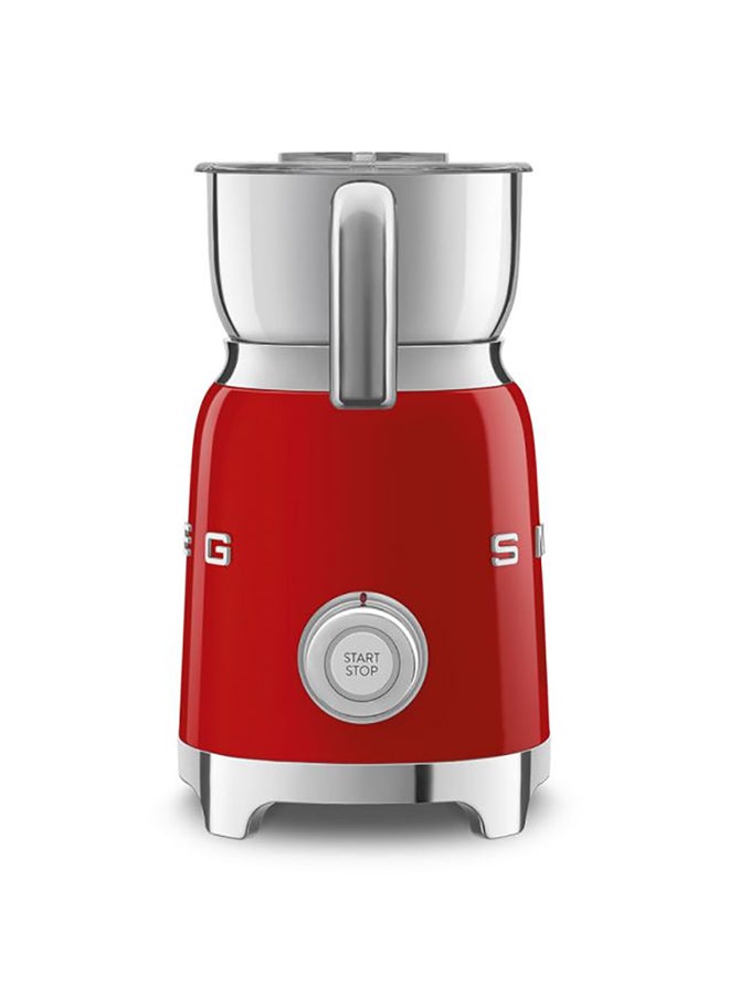 smeg - Retro 50's Style Automatic Milk Frother with 8 Functions 0.5 L 500.0 W MFF01RDUK Red - Image 1