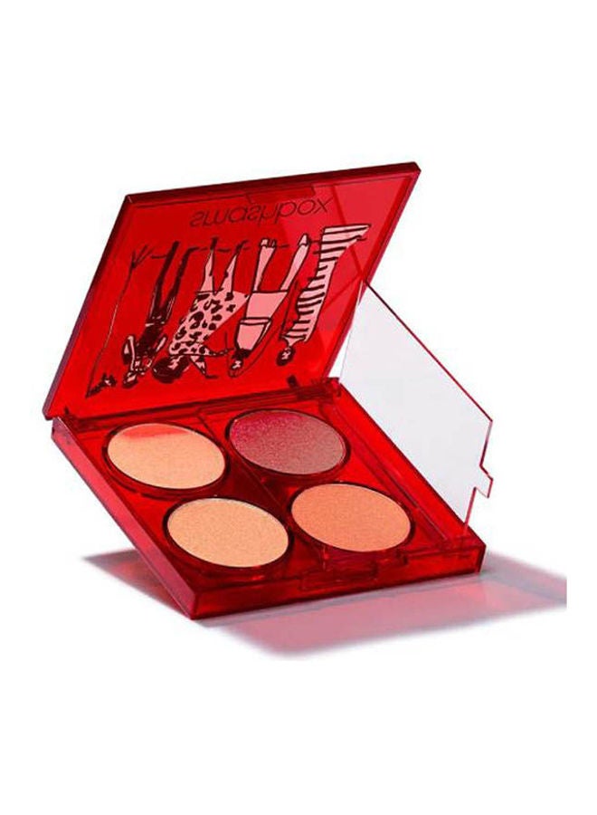 سماش بوكس علبة أحمر خدود هالو تشيك متعددة الألوان