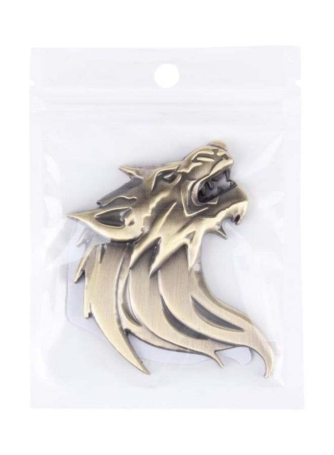 BGM Animal Shape Shining Metal Car Sticker  - Image 3