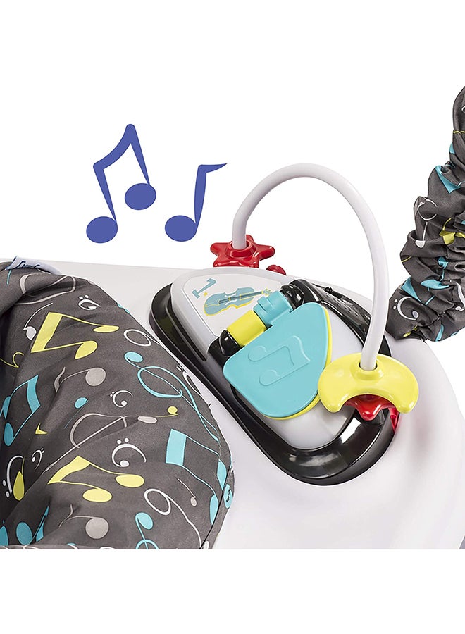 evenflo - Exersaucer Jam Session Jumping Activity Center - White And Blue - Image 1