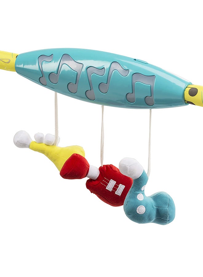 evenflo - Exersaucer Jam Session Jumping Activity Center - White And Blue - Image 1