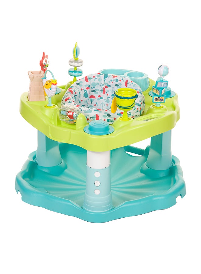 evenflo - Exersaucer Seaside Splash Activity Center - Blue - Image 1