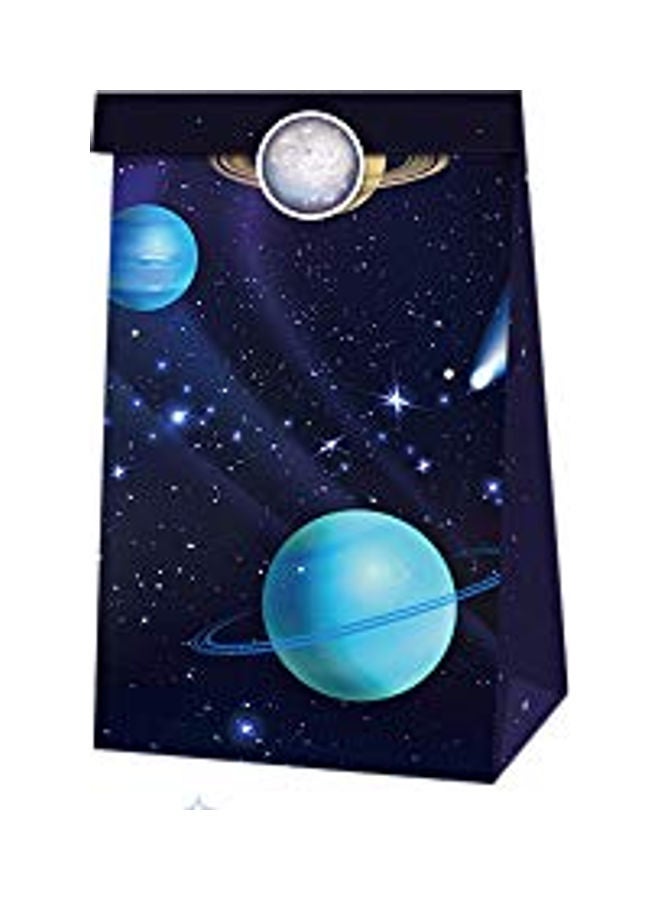 Toys Pack Of 12 Outer Space Themed Party Gift Favor Bag  - Image 1