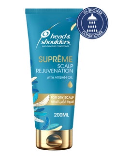 Head & Shoulders Supreme Scalp And Hair Conditioner With Argan Oil For Dry Scalp Rejuvenation 200ml  - Image 1