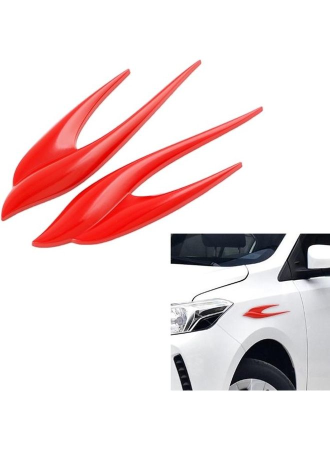 BGM 2-Piece Car Swallow Shape Sticker Set - Image 2