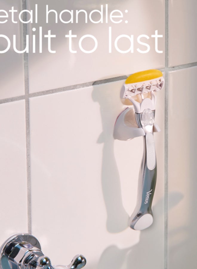 Venus - Comfortglide Coconut Razor Handle With 2 Blade Refills Multicolour - Image 1