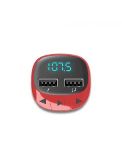 Car Transmitter FM With Bluetooth, MicroSD, USB Charger, USB MP3, Folder Navigation, Wireless
