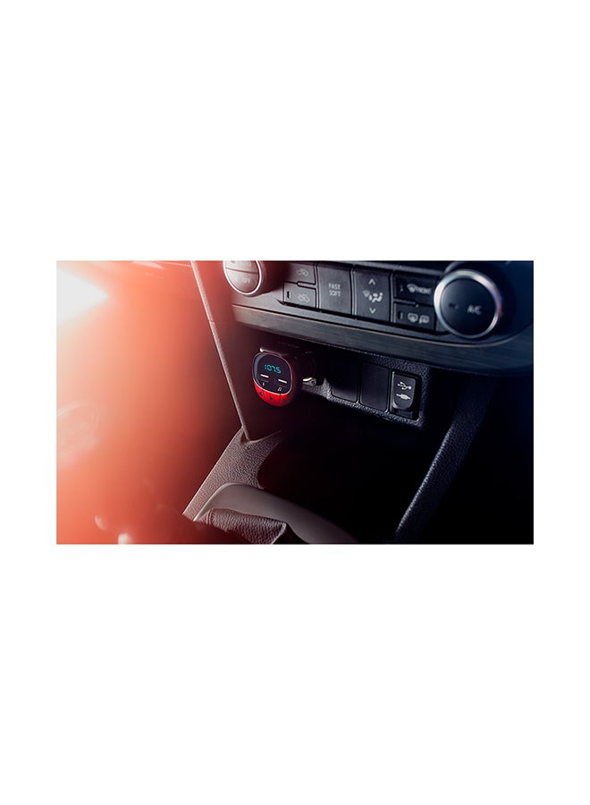 Energy Sistem - Car Transmitter FM With Bluetooth, MicroSD, USB Charger, USB MP3, Folder Navigation, Wireless - Image 1