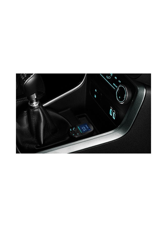Car Transmitter FM Bluetooth PRO (Bluetooth, microSD, USB Charger, MP3, And Folder Navigation)