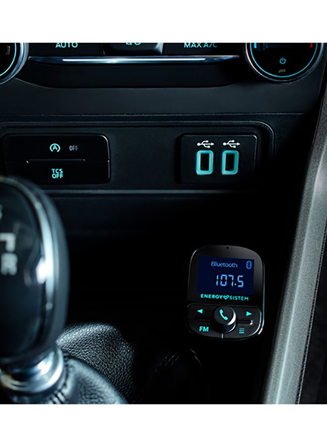 Car Transmitter FM Bluetooth PRO (Bluetooth, microSD, USB Charger, MP3, And Folder Navigation)