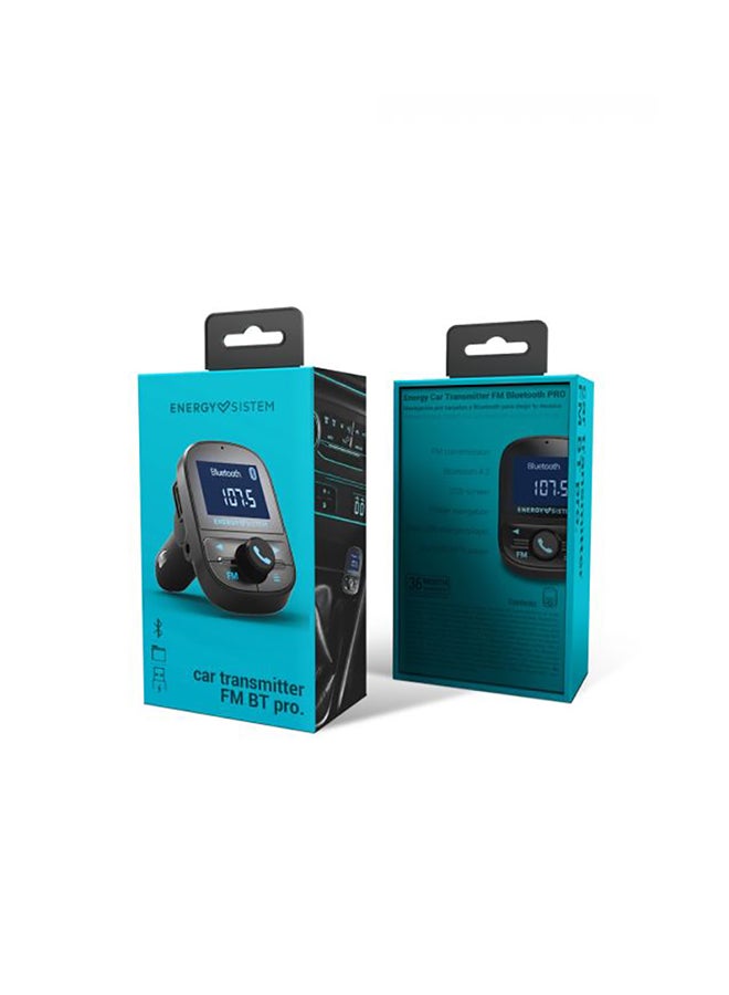 Car Transmitter FM Bluetooth PRO (Bluetooth, microSD, USB Charger, MP3, And Folder Navigation)