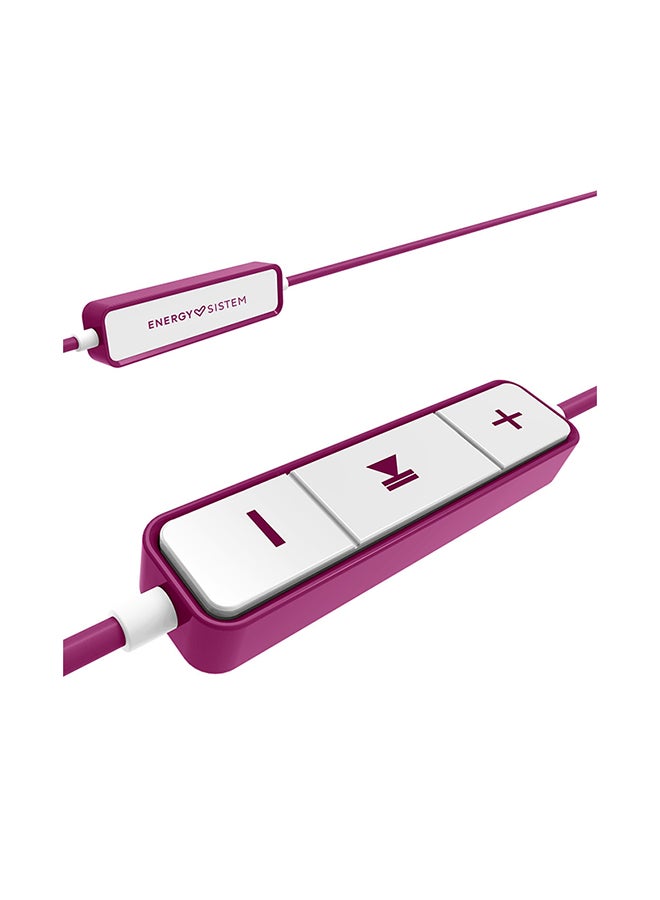 Earphones Bluetooth Style 1  Headphones with Microphone (Bluetooth 5.1, 8h battery, Crystal Clear Sound, Type C) Purple