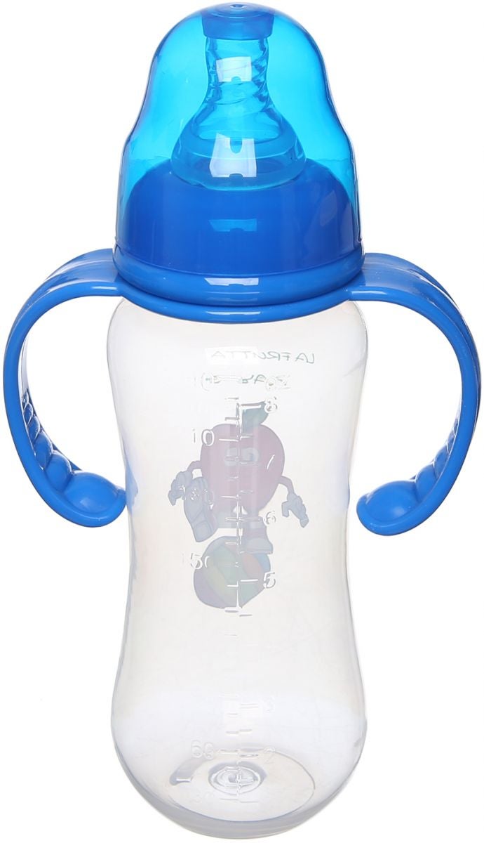 La Frutta - Plastic Feeding Bottle With Handle 240ml - Image 1