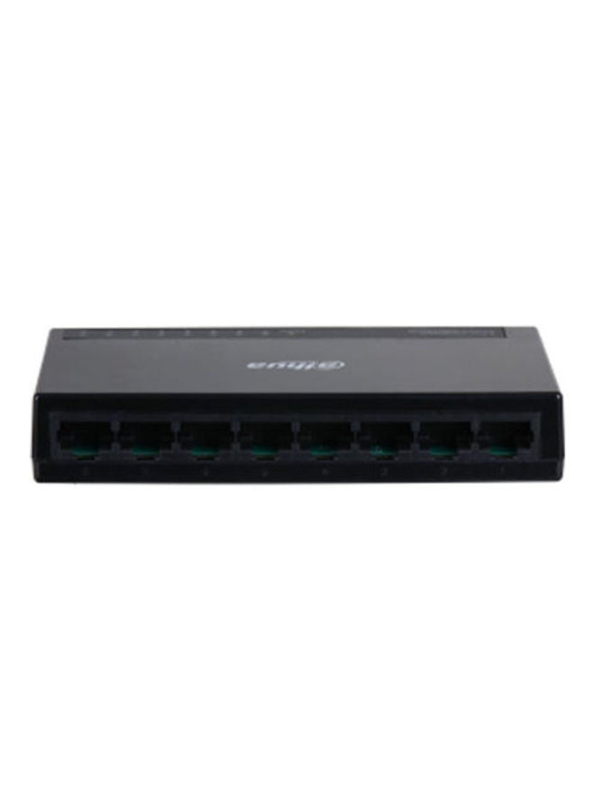 Dahua 8-Port Desktop Gigabit Ethernet Switch Black