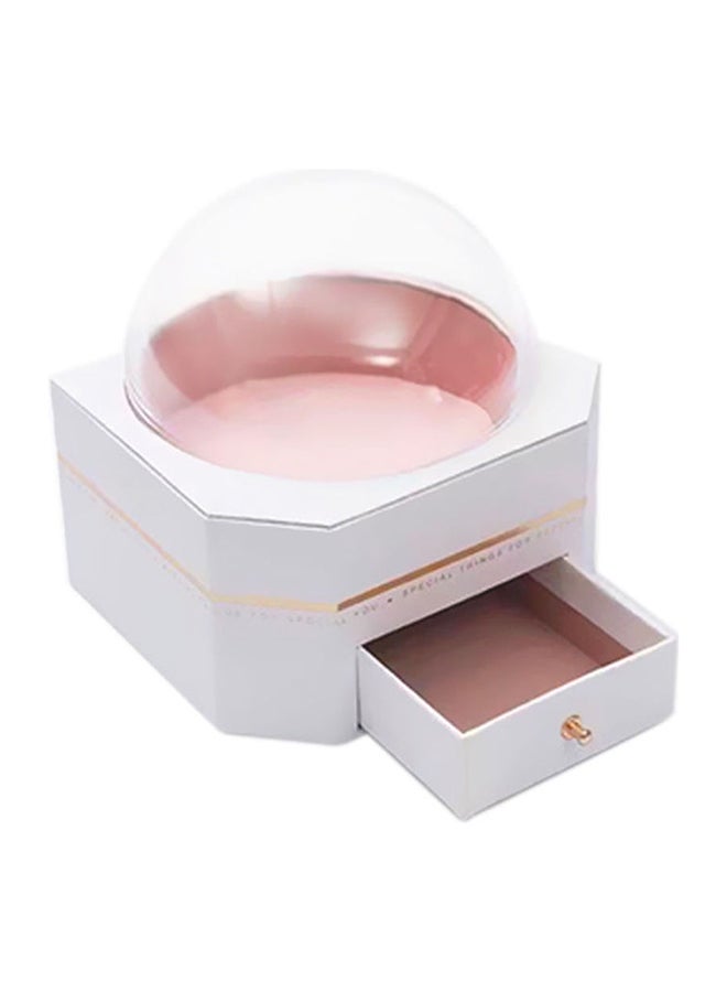Creative - Gift Box With Acrylic Transparent Lid White - Image 1